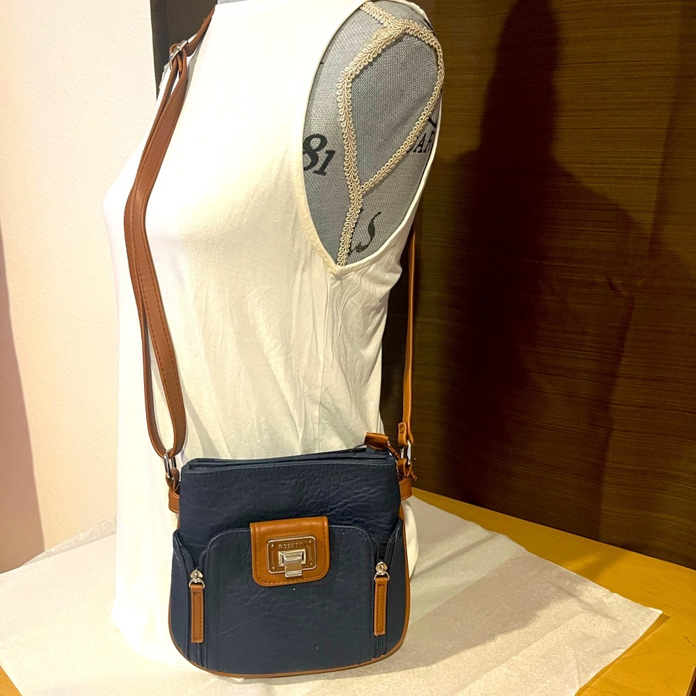 Crossbody Rossetti navy blue